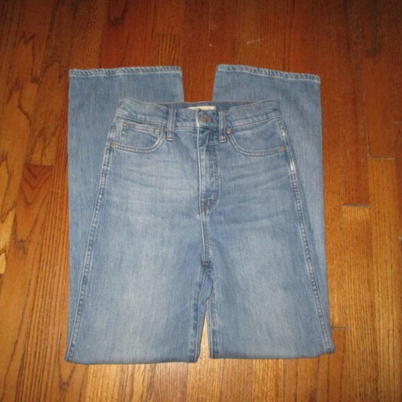 MADEWELL 11" Hi-Rise Flare Jeans - Picture 1 of 10